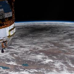Eclipse under the ISS