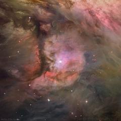 M43: Dust, Gas, and Stars in the Orion Nebula