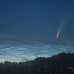 Noctilucent NEOWISE