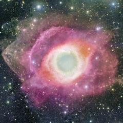The Helix Nebula from CFHT