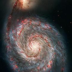The Magnetic Field of the Whirlpool Galaxy