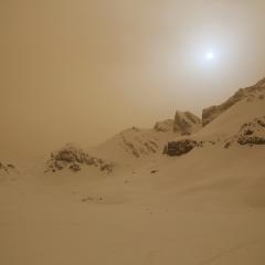 Swiss Alps, Martian Sky