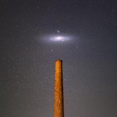Andromeda in a Single Shot