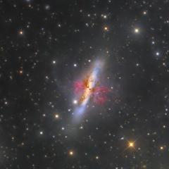 M82: Starburst Galaxy with a Superwind