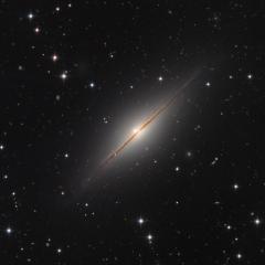 NGC 7814: Little Sombrero with Supernova