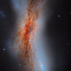 NGC 520: Colliding Galaxies from Hubble