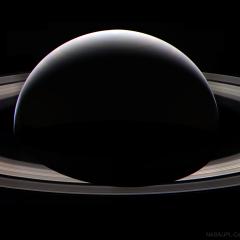 Saturn at Night