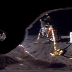 Unwrapped: Five Decade Old Lunar Selfie