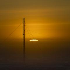 Sunrise at the South Pole