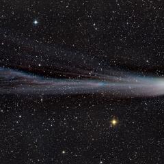 The Tail of a Christmas Comet