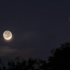 Moons at Twilight