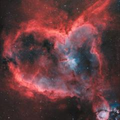 In the Heart of the Heart Nebula