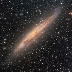 Nearby Spiral Galaxy NGC 4945