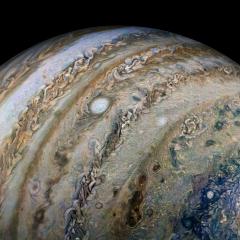 Moon Shadow on Jupiter