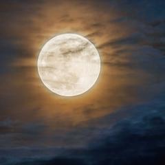 Strawberry Supermoon from China