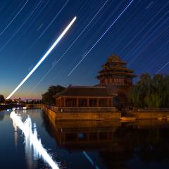 The Solar System’s Planet Trails
