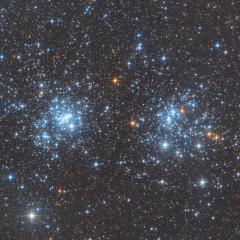 A Double Star Cluster in Perseus