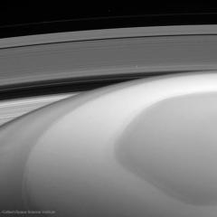 Cassini Looks Out from Saturn