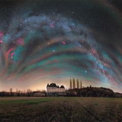 Airglow Sky over France