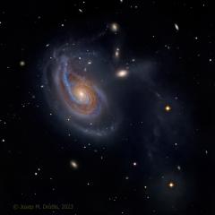 Arp 78: Peculiar Galaxy in Aries