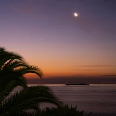 Crescent Moon Occultation