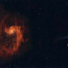 The Flaming Star Nebula
