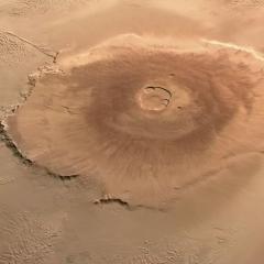 Olympus Mons: Largest Volcano in the Solar System