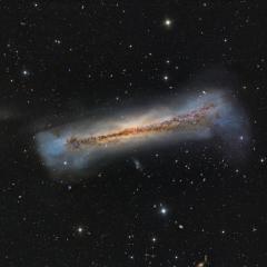 Portrait of NGC 3628