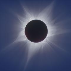 Solar Eclipse from a Ship