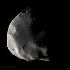 Saturn’s Moon Helene in Color