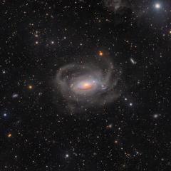 Curly Spiral Galaxy M63