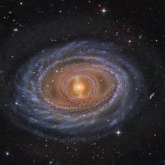 Rings and Bar of Spiral Galaxy NGC 1398