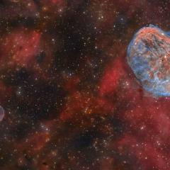 Cygnus: Bubble and Crescent