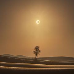 A Desert Eclipse