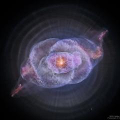 The Cats Eye Nebula in Optical and X-ray