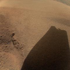 The Shadow of Ingenuity’s Damaged Rotor Blade