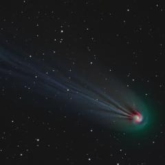 Comet Pons Brooks Swirling Coma