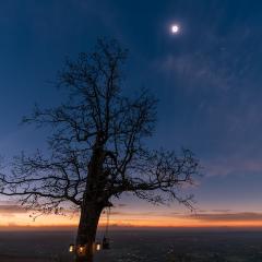 Planets Around a Total Eclipse