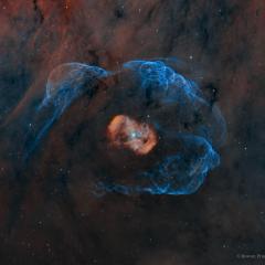 Dragons Egg Bipolar Emission Nebula