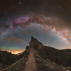 Stairway to the Milky Way