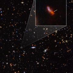 JADES GS z14 0: A New Farthest Object