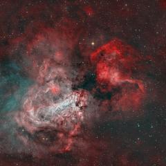 Star Factory Messier 17