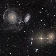 Shell Galaxies in Pisces