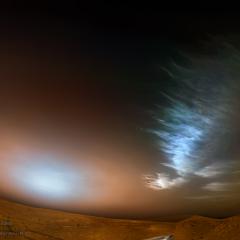 Ice Clouds over a Red Planet