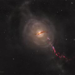 The Shells and Jets of Galaxy Centaurus A