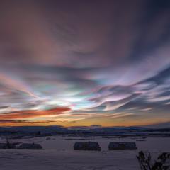 Nacreous Clouds over Sweden