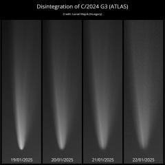 Comet G3 ATLAS Disintegrates