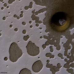 An Unusual Hole in Mars