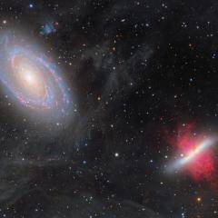 Galaxy Wars: M81 versus M82