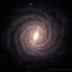 Gaia Reconstructs a Top View of our Galaxy